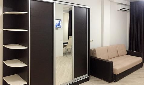 Апартаменты трехкомнатные четырехместные. Апарт-отель "Alles на Сьянова", Сочи, Лазаревское