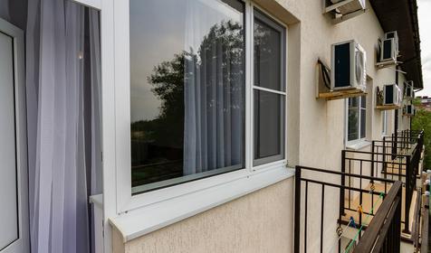 Стандарт четырехместный. Гостевой дом На Пляже Белая Лилия, Анапа, Джемете