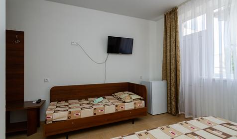 Стандарт трехместный. Гостевой дом На Пляже Белая Лилия, Анапа, Джемете