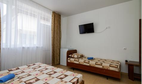 Стандарт трехместный. Гостевой дом На Пляже Белая Лилия, Анапа, Джемете