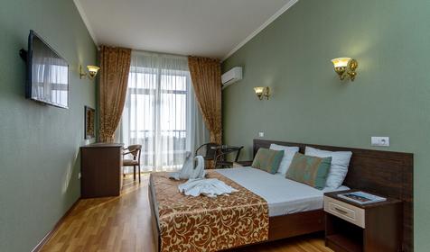 Двухкомнатный люкс с двумя балконами. Отель Георгий, Анапа, Витязево