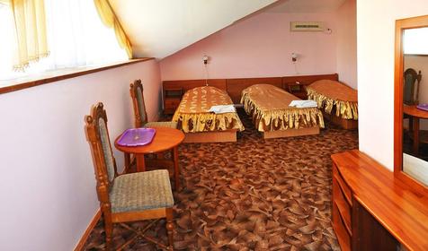 Семейный мансардный. Пансионат Золотая линия, Витязево