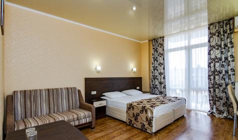 Комфорт двухместный с балконом. Отель Gala Palmira (Гала Пальмира), Анапа, Витязево