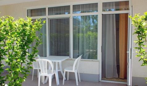 Однокомнатный улучшенный коттедж, отель Ява, Джемете, г-к Анапа