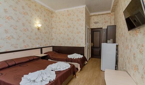 Стандарт четырехместный с балконом. Гостевой дом Мегас-Александрос, Анапа, Витязево