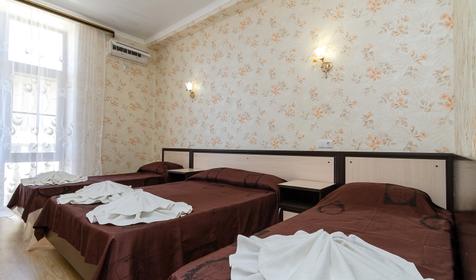 Стандарт четырехместный с балконом. Гостевой дом Мегас-Александрос, Анапа, Витязево