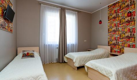 Трехместный стандарт. Гостевой дом Дом путешественника, Геленджик