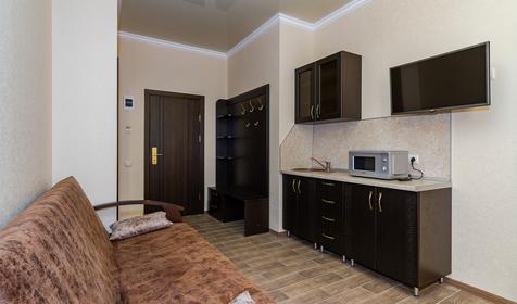 Апартаменты двухкомнатные. Гостиница Империя, Анапа, Витязево