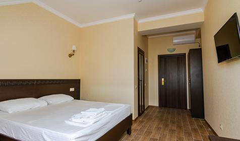 Апартаменты двухкомнатные, мансарда. Гостиница Империя, Анапа, Витязево