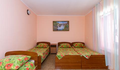 Четырехместный. Гостевой дом Солнечный, Туапсе, Джубга