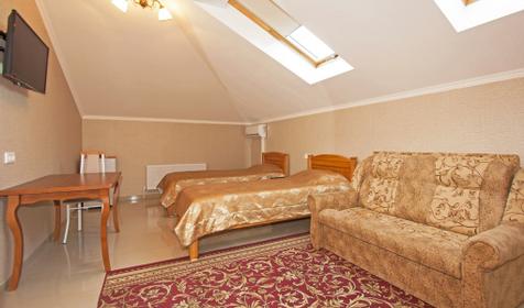 Мансардный двухместный. Отель Анапа