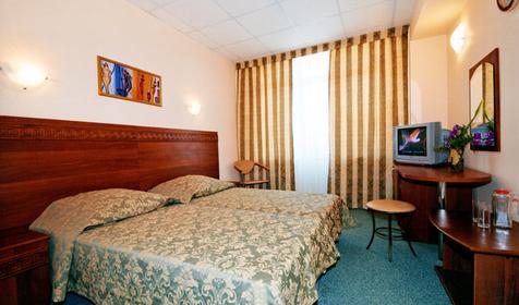 Стандарт двухместный. Гостиница Мирабель, Анапа
