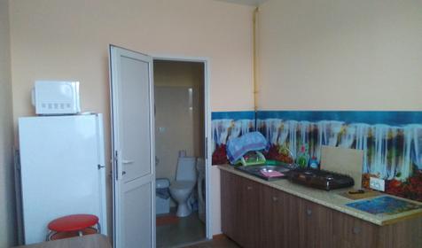 Двухкомнатный номер с кухней и стиральной машиной на 5 мест