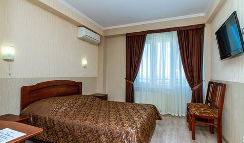 Двухместный стандарт с видом на море. Гостевой дом Юг, Туапсинский район, п. Небуг