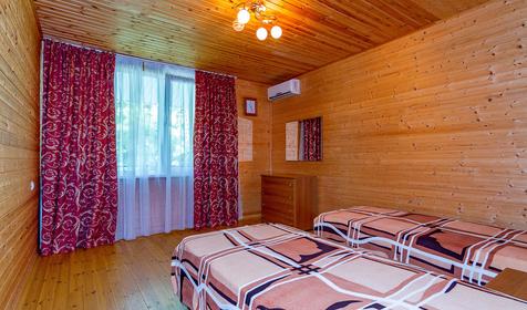 Двухкомнатный повышенной комфортности ЭКО. Гостевой дом Акварель, г. Сочи, Лазаревский район, п. Головинка