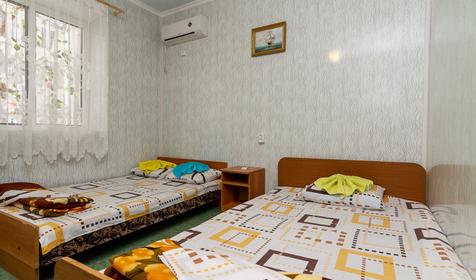 Четырехместный стандарт. Частная гостиница Жемчужина, Туапсинский район, п. Лермонтово