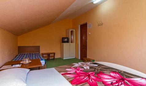 Стандарт на мансарде. Гостевой коттедж Южаночка, Сочи, Лоо