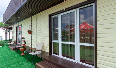 Двухместный с отдельным входом. Гостиница Мираж-Престиж, п. Лермонтово