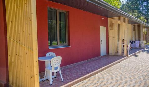 Трехместный стандарт с террасой. Парк-отель "Восход" All inclusive, Анапа