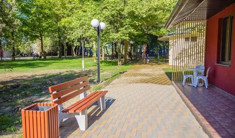 Трехместный стандарт с террасой. Парк-отель "Восход" All inclusive, Анапа