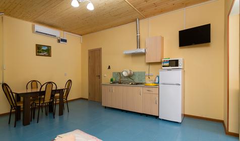 Люкс с кухней с корпусом. Туристическая база отдыха «Росинка» Туапсинский р-он, Бухта Инал