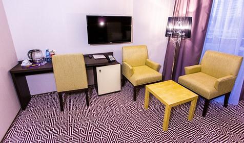 Стандарт двухместный DBL. Отель Денарт. Сочи