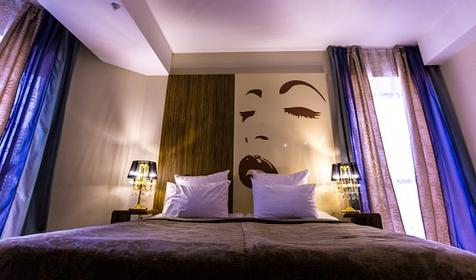 Студия Премиум с балконом. Отель Денарт. Сочи