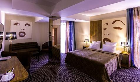 Студия Премиум без балкона. Отель Денарт. Сочи