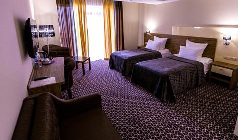 Студия Премиум без балкона. Отель Денарт. Сочи