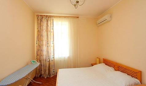 Люкс трехкомнатный четырехместный. Отель Фаворит. Анапа, Витязево