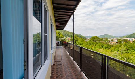 Двухместный с балконом. Гостевой дом На парковой, 23, Туапсинский район, Новомихайловский