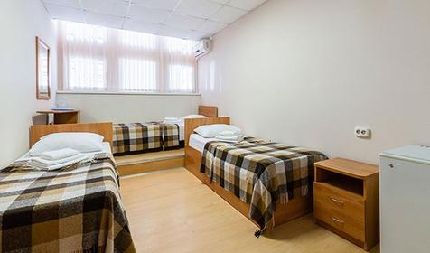 Трехместный стандарт. Пансионат Аквамарин, Сочи, Хоста