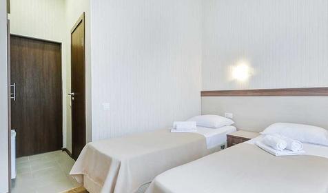 Трехместный стандарт. Пансионат Аквамарин, Сочи, Хоста