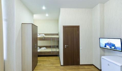 Четырехместный стандарт стандарт. Пансионат Аквамарин, Сочи, Хоста