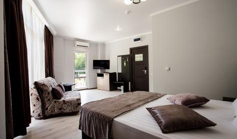  Двухместный стандарт плюс. Ателика Гранд Оазис, Туапсе, Бжид, Бухта Инал