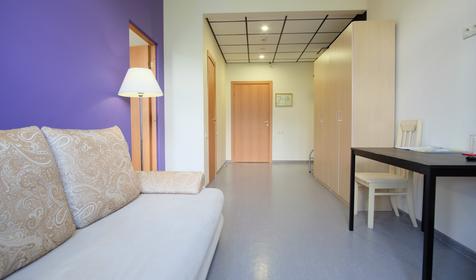 Трехместный двухкомнатный с видом на горы. Отель Riders Lodge Адлерский район, Сочи, поселок Красная Поляна