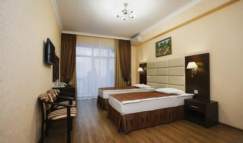 Стандарт двухместный, вид на море. Пансионат Атола. Сочи, Лоо