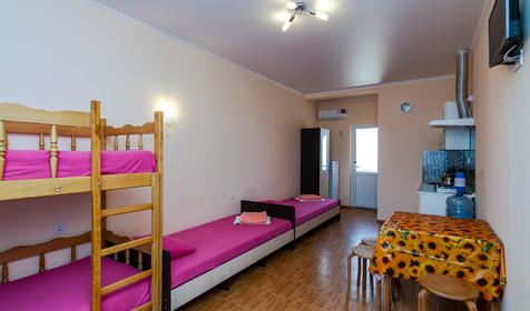 Пятиместный однокомнатный. Частное домовладение На Зеленой 28, Темрюкский район, Голубицкая