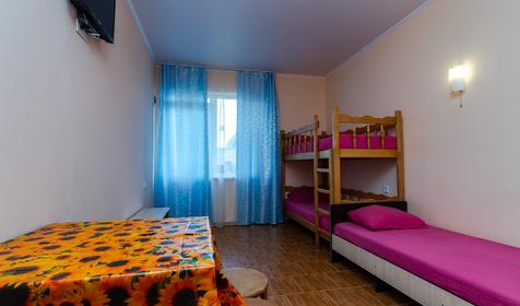 Пятиместный однокомнатный. Частное домовладение На Зеленой 28, Темрюкский район, Голубицкая