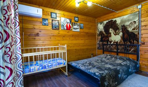 Сруб Двое из ларца. Гостевой дом Матрёшка, Темрюкский район, Голубицкая