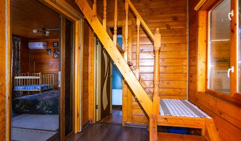 Сруб Двое из ларца. Гостевой дом Матрёшка, Темрюкский район, Голубицкая