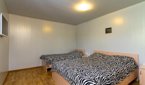 Однокомнатный трехместный номер. Гостевой дом АртДиЖан, Темрюкский район, Веселовка