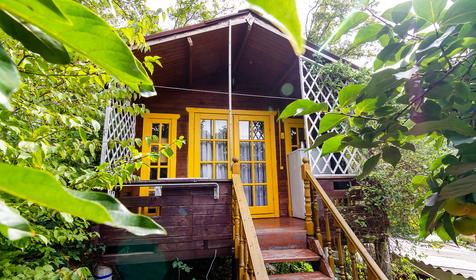 Гостевой четырехместный теремок с удобствами. Гостевой дом «Виктория-отдых», Туапсинский район, с. Ольгинка