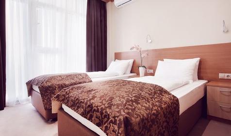 Family standart двухкомнатный четырехместный. Family Resort & Spa Biarritz 4* (бывш. Сосновая роща)