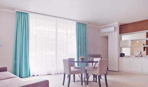 Family suite трехкомнатный четырехместный. Family Resort & Spa Biarritz 4* (бывш. Сосновая роща)