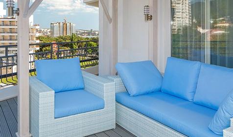 Suite terrasa двухкомнатный двухместный. Family Resort & Spa Biarritz 4* (бывш. Сосновая роща)