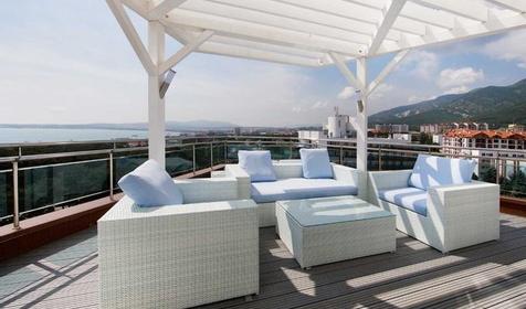 Suite terrasa двухкомнатный двухместный. Family Resort & Spa Biarritz 4* (бывш. Сосновая роща)