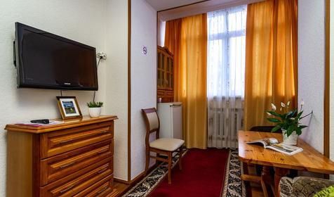 Семейный двухкомнатный двухместный, пансионат Высокий берег, Анапа