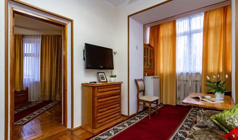 Семейный двухкомнатный двухместный, пансионат Высокий берег, Анапа