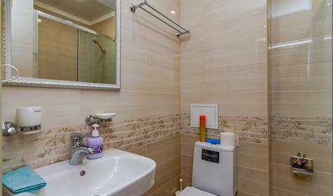 Стандарт двухместный, вид на двор. Отель Золотые пески, Анапа, п. Витязево